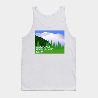 Chamonix Mont Blanc Tank Top